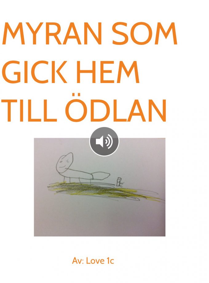 Myran som gick hem med ödlan