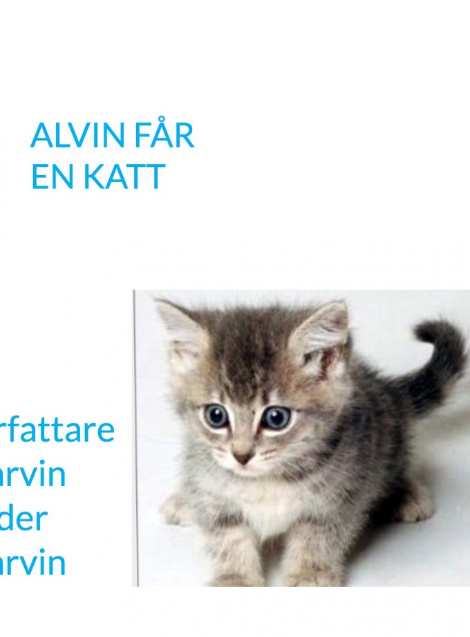 Alvin får en katt