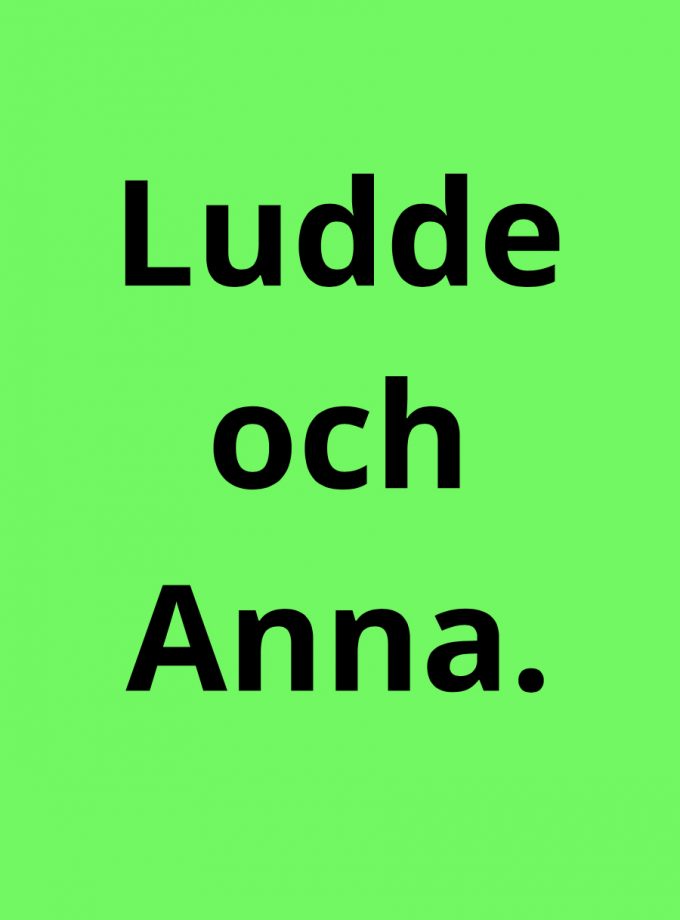 Ludde och Anna